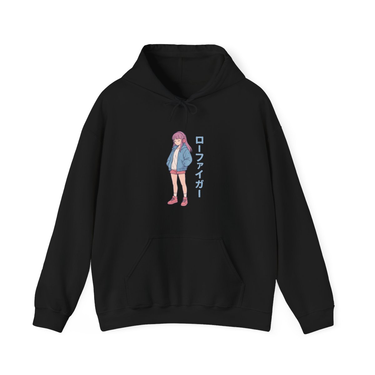 Kawaii Lofi Girl Retro Anime Hoodie - Chill Beats Aesthetic Gift — official Lofi Girl Hoodies