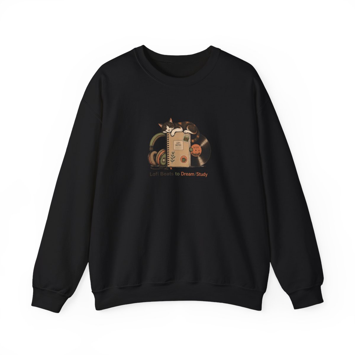 Lofi Girl "Lofi Beats to Dream/Study" Crewneck - Lofi Girl official Sweatshirts merch